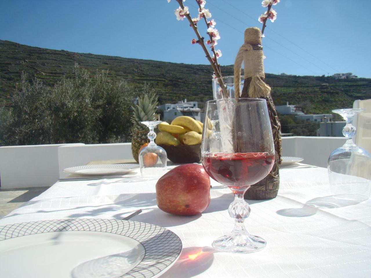 Vrahos Agios Romanos Exterior foto
