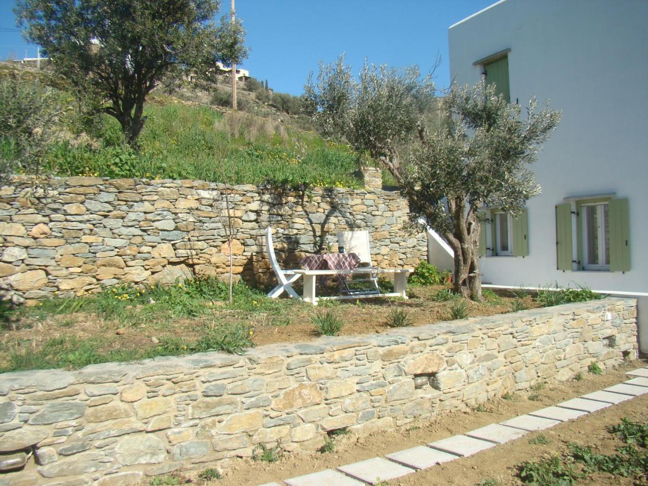 Vrahos Agios Romanos Exterior foto